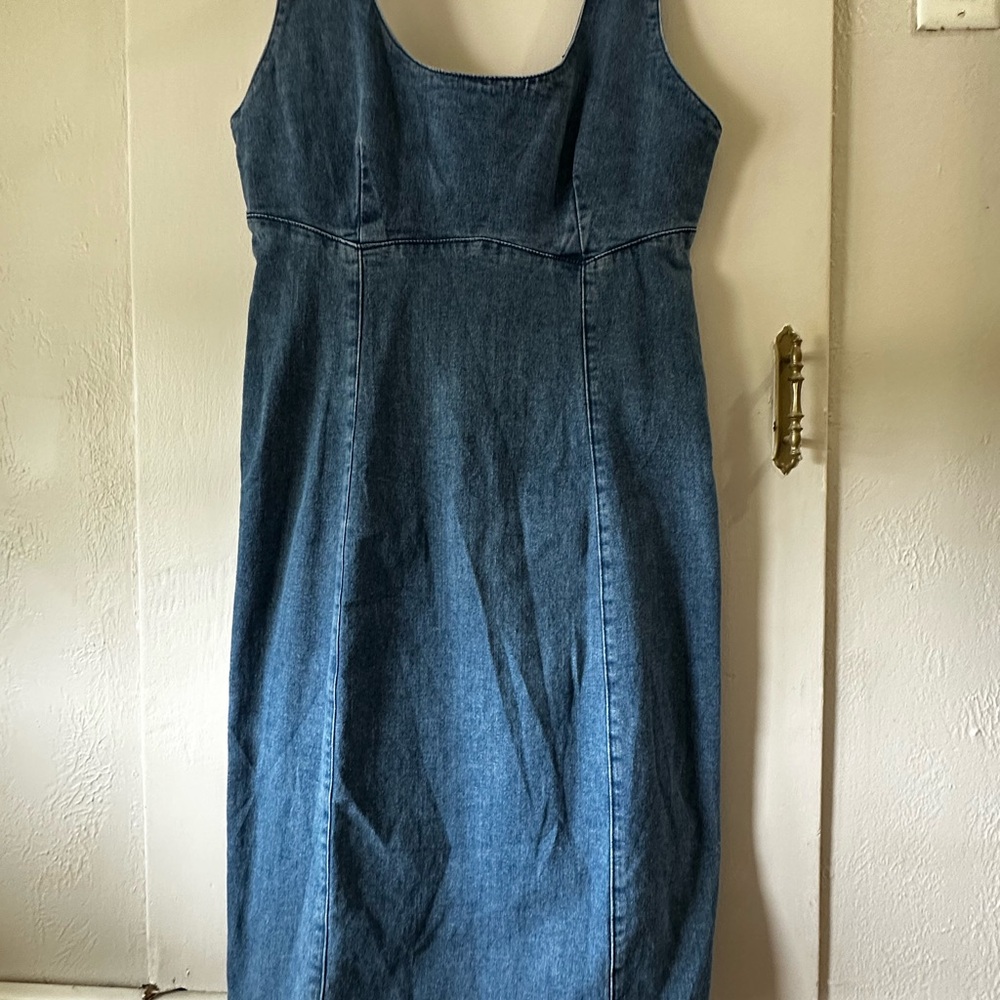 Blue Denim Dress